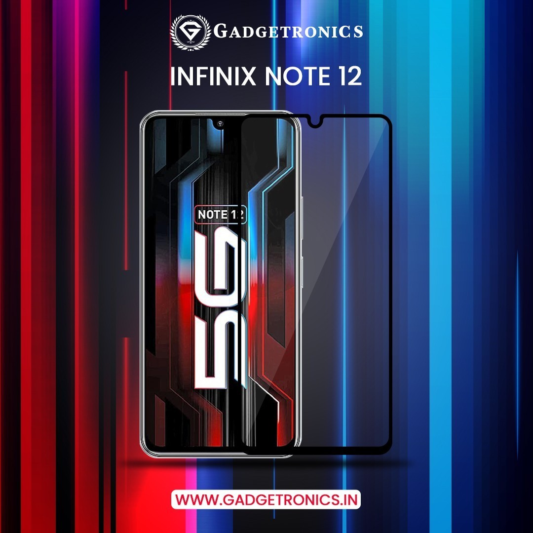 Infinix Note 12 Tempered Glass Camera Lens Protector Skin Sticker