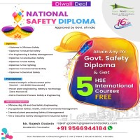 Join Safety Diploma  get 5 International HSE course FREE